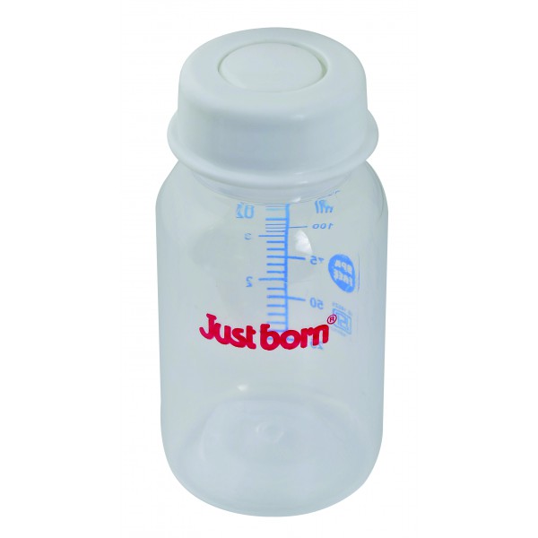 Just Born® Premium Feeding Bottle With Sipper Spout And Spoon 4Oz / 125ML 