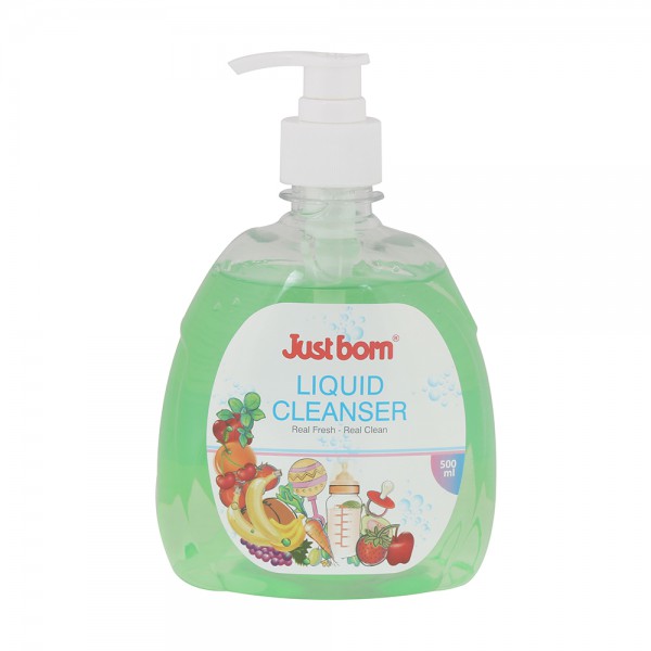  Just Born® Baby Liquid Cleanser - For Accessories + Fruits + Vegetables - 500 ML