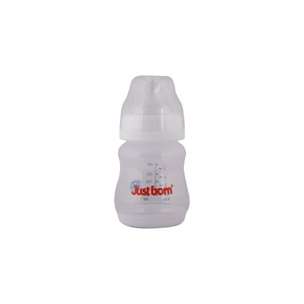 Just Born® Premium Wide Neck Feeding Bottle 5Oz / 150ML