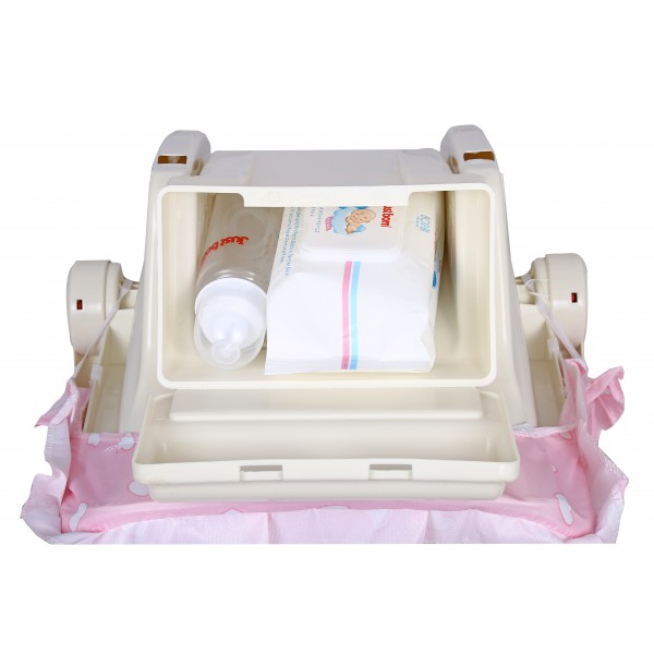 Just Born® Baby Luxury Infant Carry Cot  With Mosquito Net