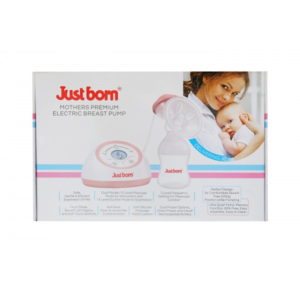 Just Born® Premium Mother's Electric Breast Pump