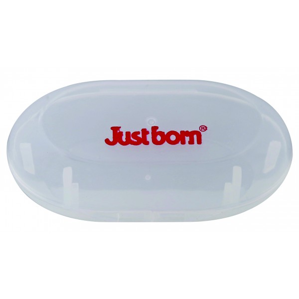 Just Born® Baby Silicone Finger Brush With Case Pack of 2