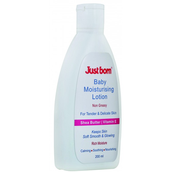 Just Born® Baby Moisturizing Lotion - 200 ML - Shea Butter + Vitamin E