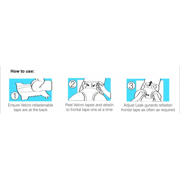 Just Born® Premium Baby Disposable Diapers - 3 to 8 Kg's - 32's Count 
