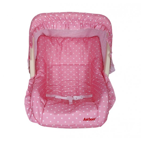 Just Born® Baby Luxury Infant Carry Cot  With Mosquito Net