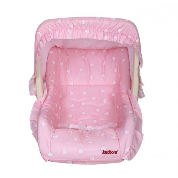 Just Born® Baby Luxury Infant Carry Cot  With Mosquito Net