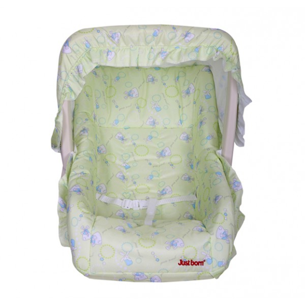 Just Born® Baby Luxury Infant Carry Cot  With Mosquito Net