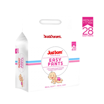 Just Born® Premium Easy Pants - 7 - 11 Kg's - 28's Count