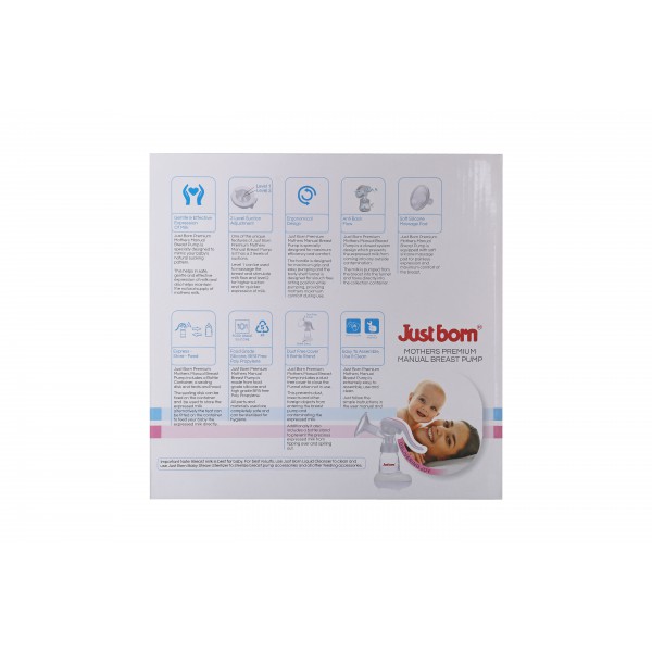 Just Born® Premium Mother's Manual Breast Pump